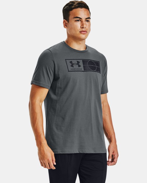 Men's UA Tag T-Shirt, Gray, pdpMainDesktop image number 0